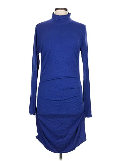 Pre-owned Express Casual Dress In Blue