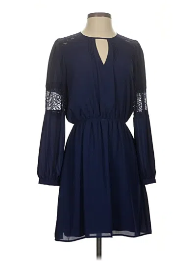 Pre-owned Express Casual Dress In Blue