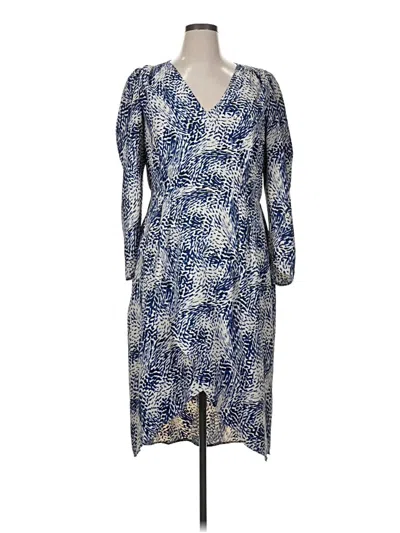 Pre-owned Express Casual Dress In Blue