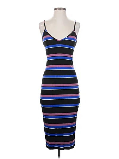 Pre-owned Express Casual Dress In Blue