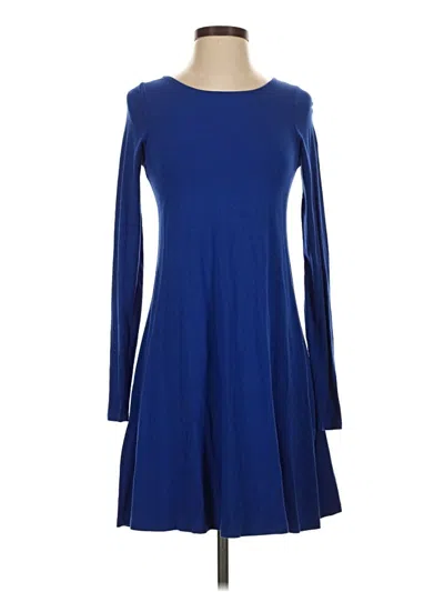 Pre-owned Express Casual Dress In Blue