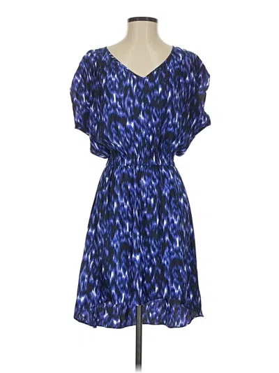 Pre-owned Express Casual Dress In Blue