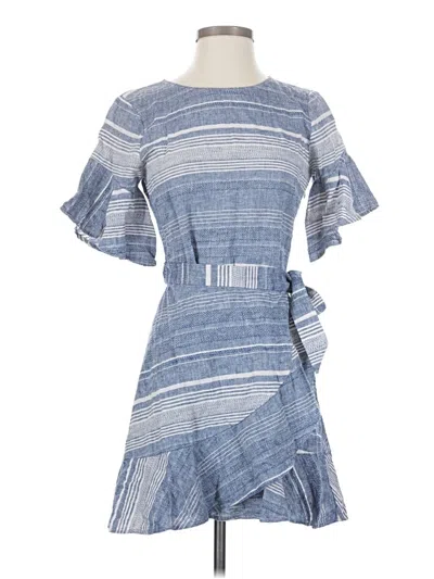 Pre-owned Express Casual Dress In Blue