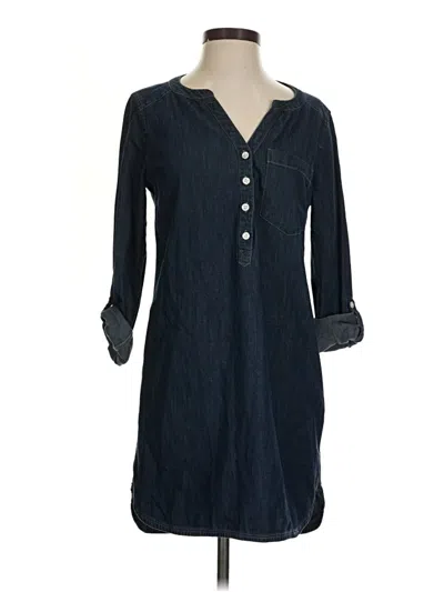 Express Casual Dress In Blue