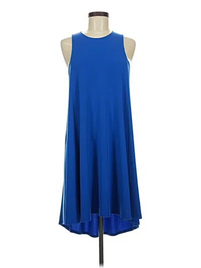 Pre-owned Express Casual Dress In Blue