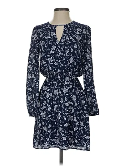 Pre-owned Express Casual Dress In Blue