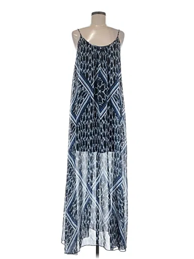 Pre-owned Express Casual Dress In Blue