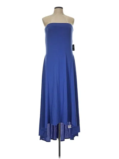 Pre-owned Express Casual Dress In Blue