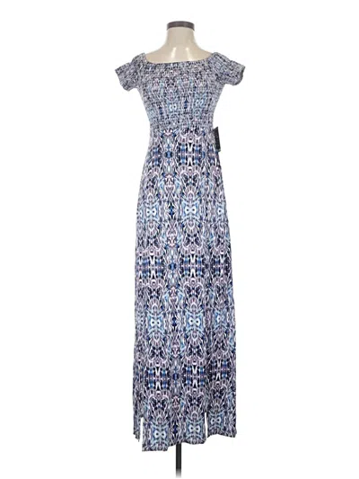 Express Casual Dress In Blue