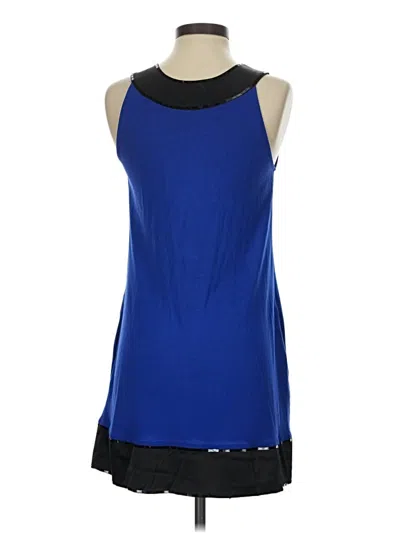Pre-owned Express Casual Dress In Blue