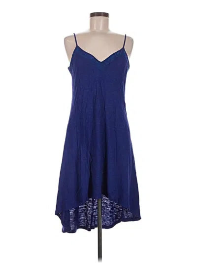 Pre-owned Express Casual Dress In Blue