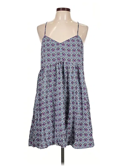Express Casual Dress In Blue