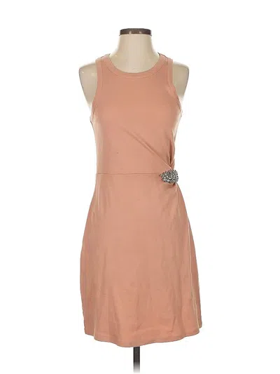 Pre-owned Express Casual Dress In Brown