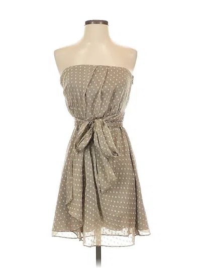 Pre-owned Express Casual Dress In Brown