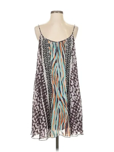 Pre-owned Express Casual Dress In Brown