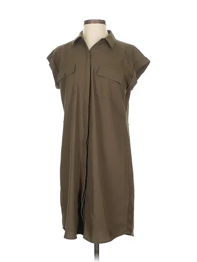 Pre-owned Express Casual Dress In Brown