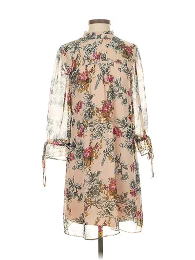 Pre-owned Express Casual Dress In Brown