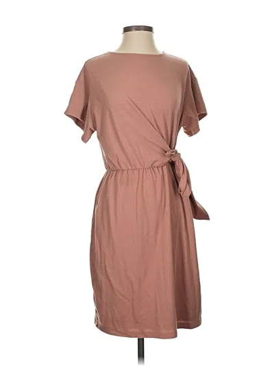 Pre-owned Express Casual Dress In Brown