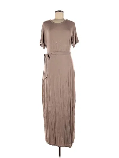 Pre-owned Express Casual Dress In Brown