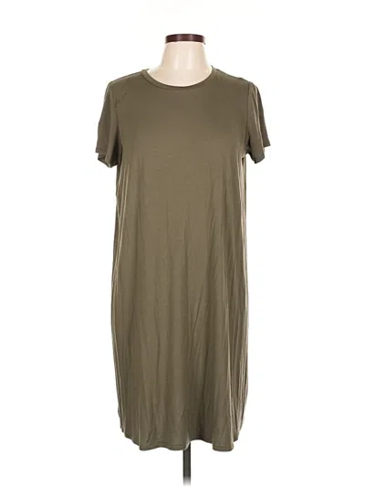 Pre-owned Express Casual Dress In Brown