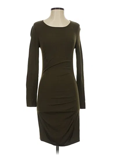 Pre-owned Express Casual Dress In Brown