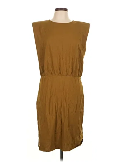 Pre-owned Express Casual Dress In Brown