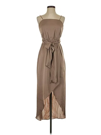 Pre-owned Express Casual Dress In Brown