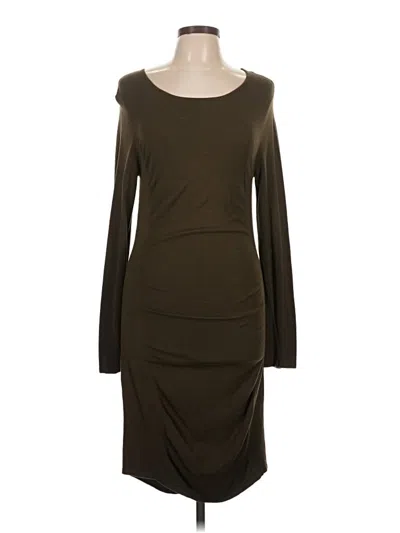 Pre-owned Express Casual Dress In Brown