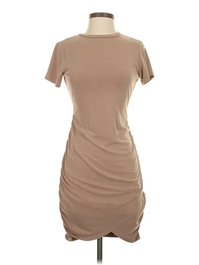 Pre-owned Express Casual Dress In Brown
