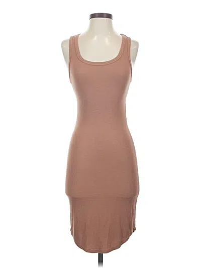 Pre-owned Express Casual Dress In Brown