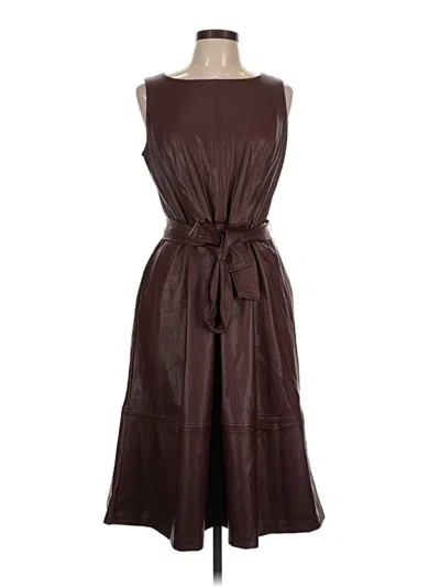 Pre-owned Express Casual Dress In Brown