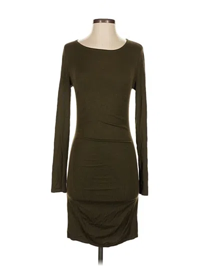 Pre-owned Express Casual Dress In Brown
