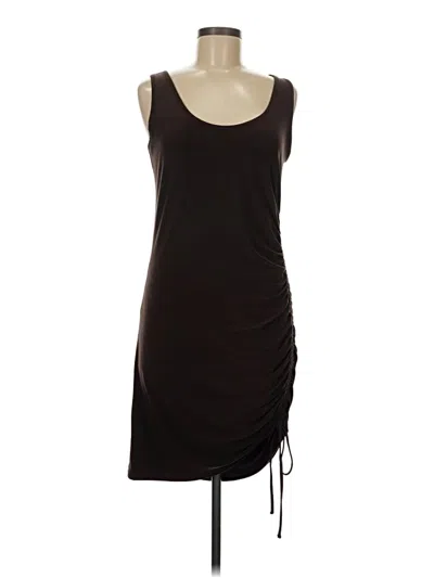 Pre-owned Express Casual Dress In Brown