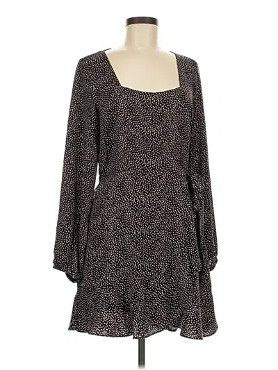 Pre-owned Express Casual Dress In Brown