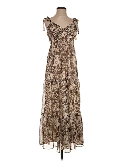 Express Casual Dress In Brown