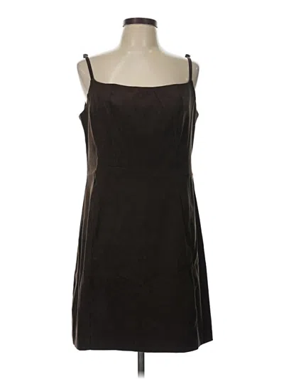 Pre-owned Express Casual Dress In Brown