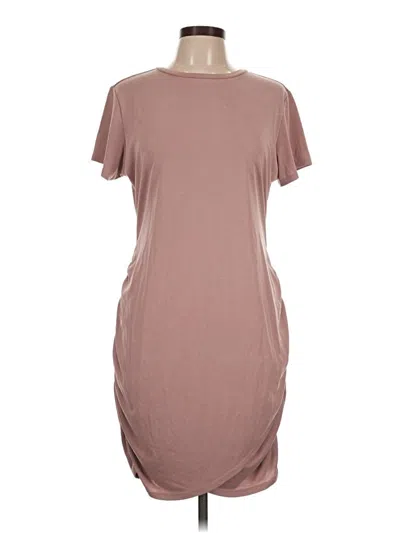 Pre-owned Express Casual Dress In Brown