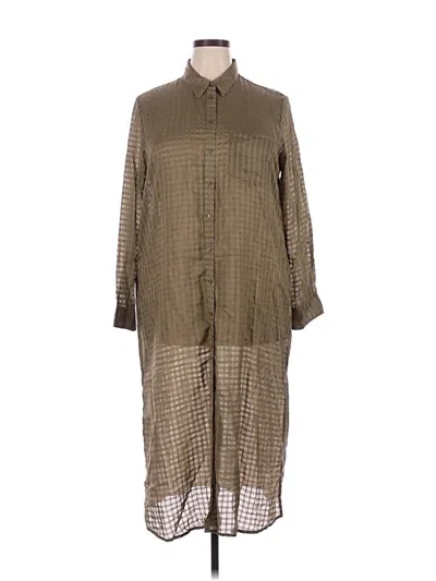 Pre-owned Express Casual Dress In Brown