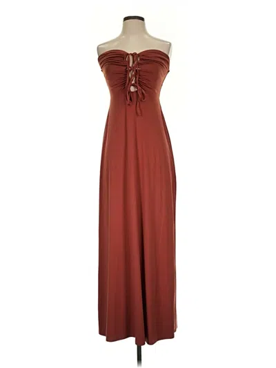 Pre-owned Express Casual Dress In Brown
