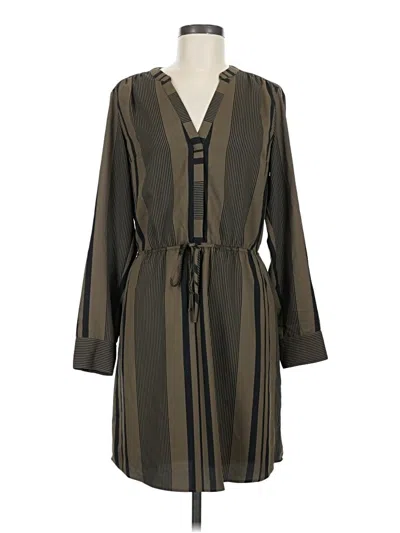 Pre-owned Express Casual Dress In Brown
