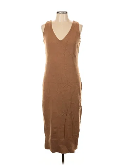 Pre-owned Express Casual Dress In Brown
