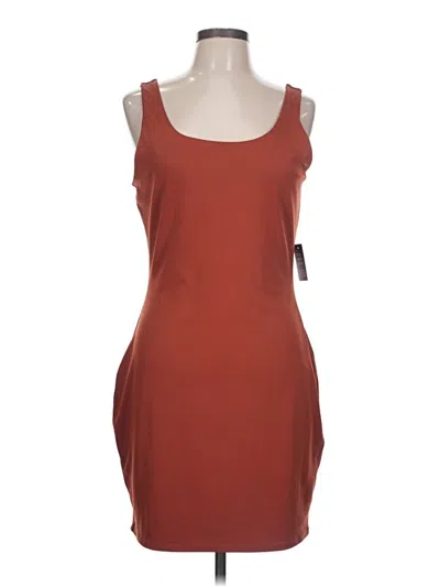 Express Casual Dress In Brown