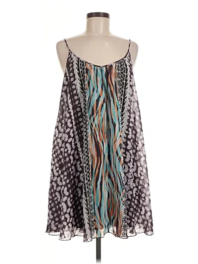 Pre-owned Express Casual Dress In Brown