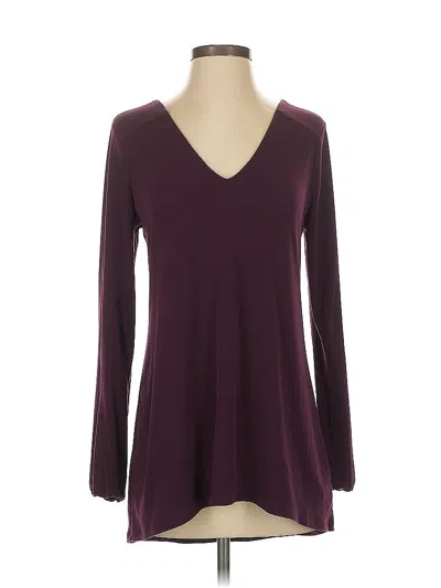 Pre-owned Express Casual Dress In Burgundy