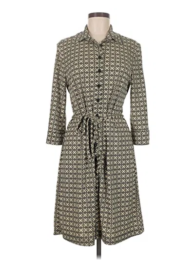 Pre-owned Express Casual Dress In Gold