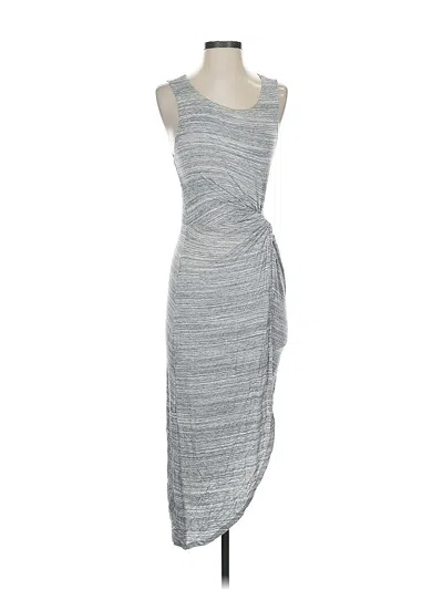 Pre-owned Express Casual Dress In Gray