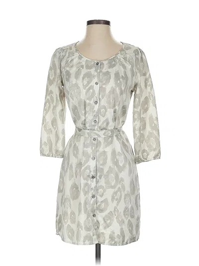 Pre-owned Express Casual Dress In Gray