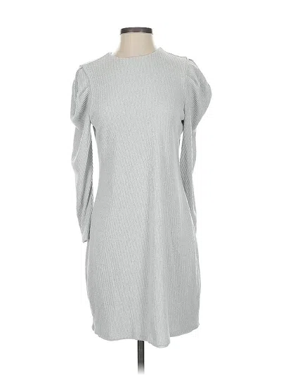 Pre-owned Express Casual Dress In Gray