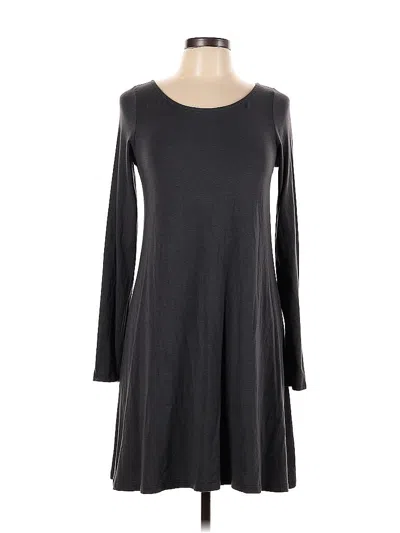 Pre-owned Express Casual Dress In Gray