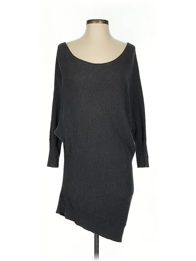Pre-owned Express Casual Dress In Gray